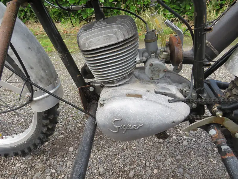 c1960 BSA Bantam D7 Super-based trials outfit 173cc-Sold