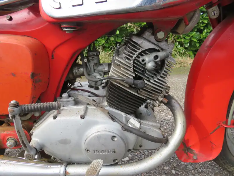 circa 1960 Honda CA95 Benly 150cc-Sold