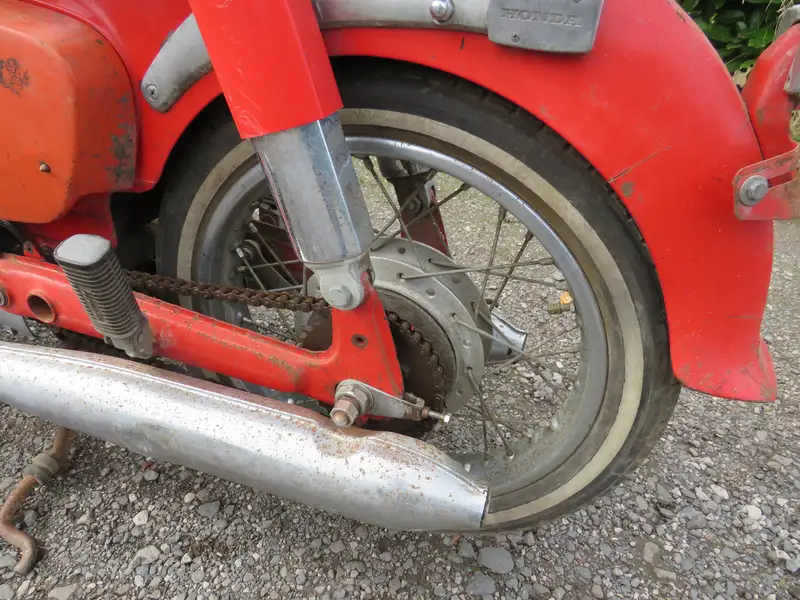 circa 1960 Honda CA95 Benly 150cc-Sold