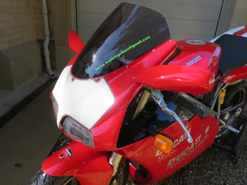 2003 Ducati 998S 998cc-Sold