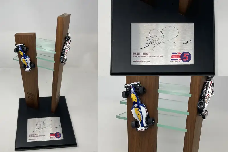 Stunning Table Centre Piece in Tribute to Nigel Mansell CBE -For Sale