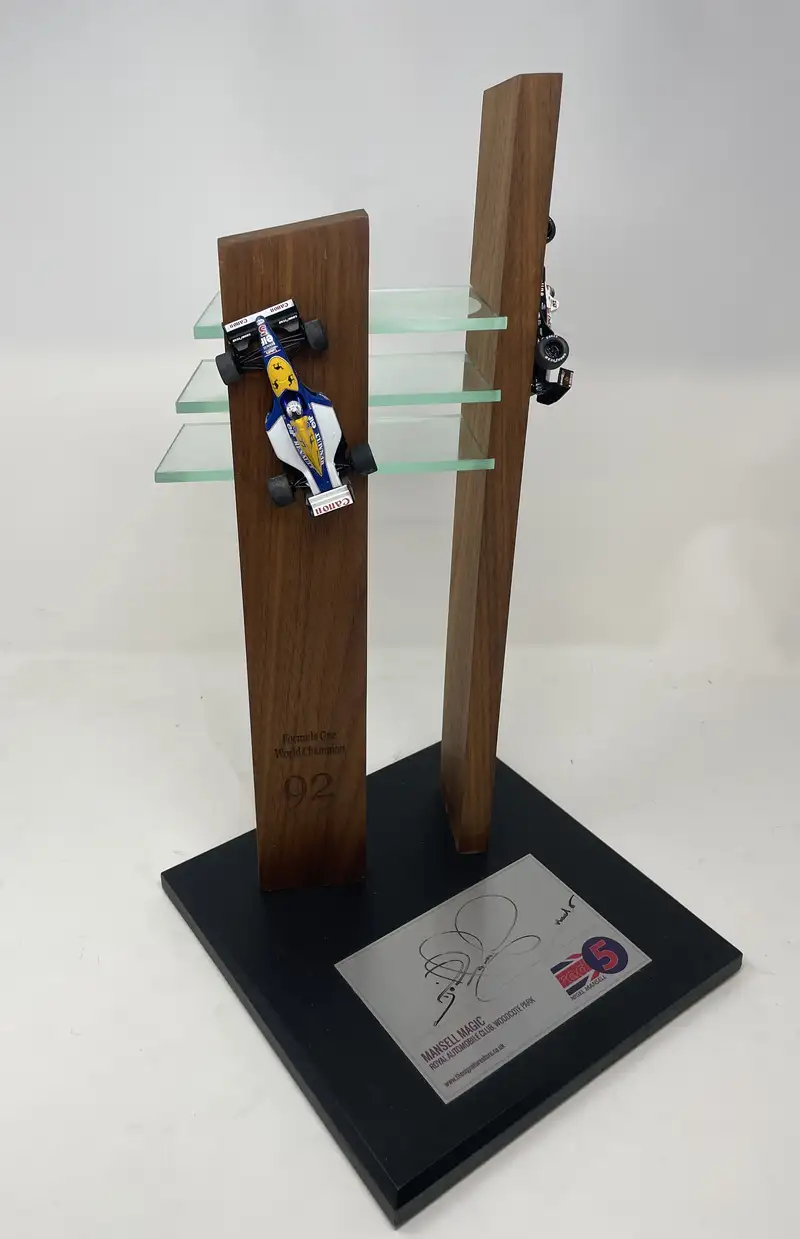 Stunning Table Centre Piece in Tribute to Nigel Mansell CBE -For Sale