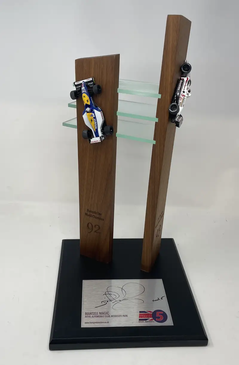 Stunning Table Centre Piece in Tribute to Nigel Mansell CBE -For Sale