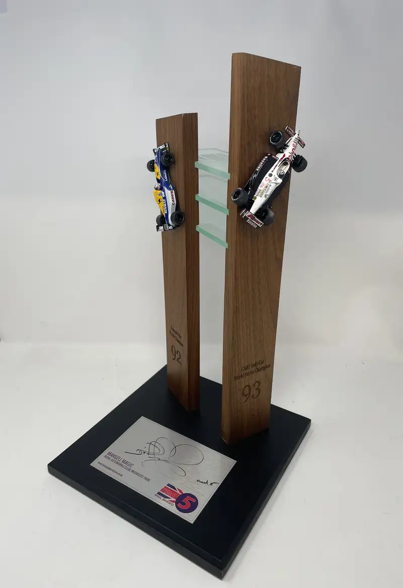 Stunning Table Centre Piece in Tribute to Nigel Mansell CBE -For Sale