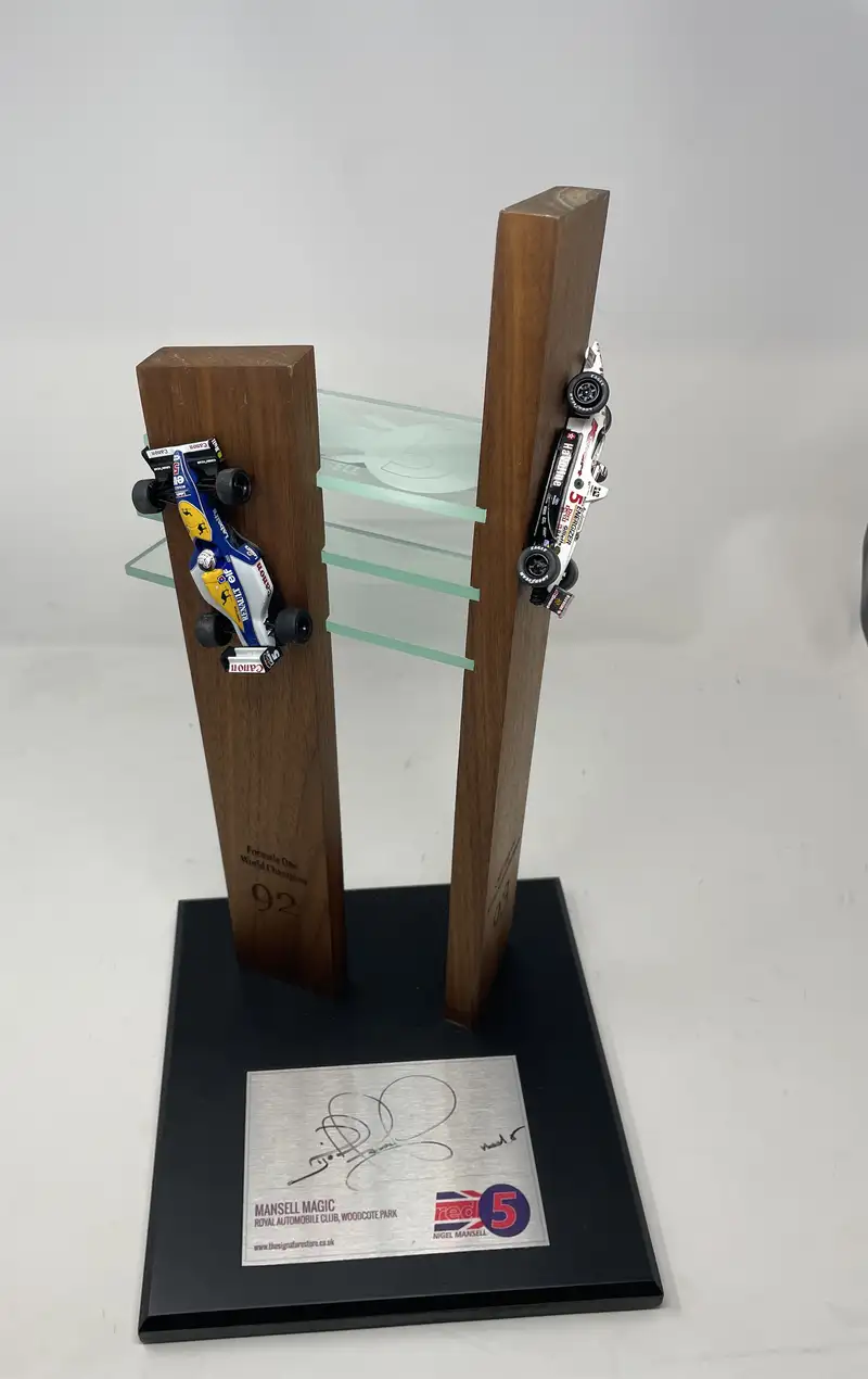 Stunning Table Centre Piece in Tribute to Nigel Mansell CBE -For Sale