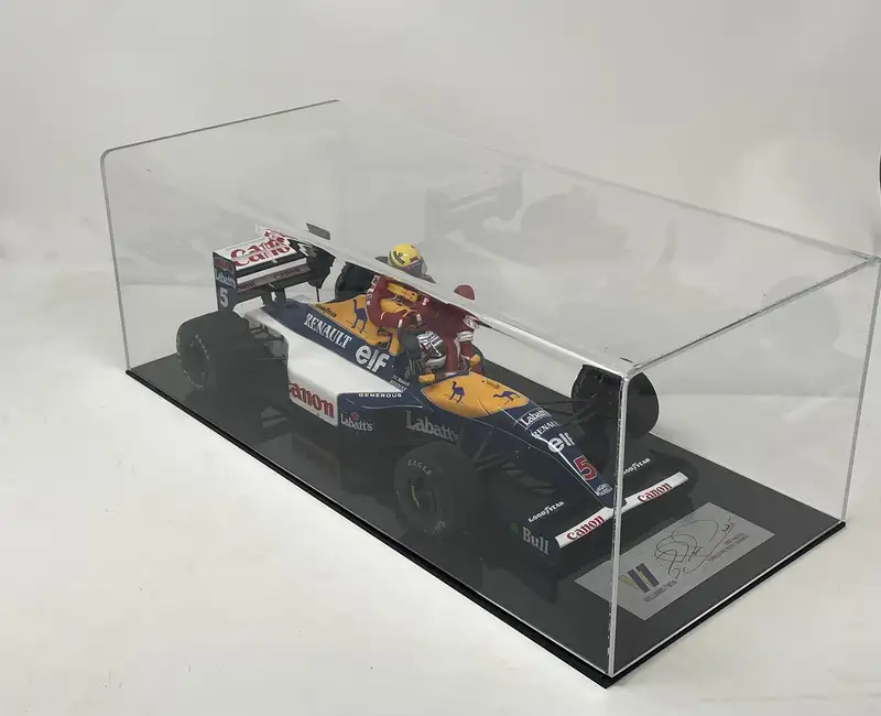 Taxi for Senna: 1:12th Scale Williams FW14 Model with a Plaq-For Sale