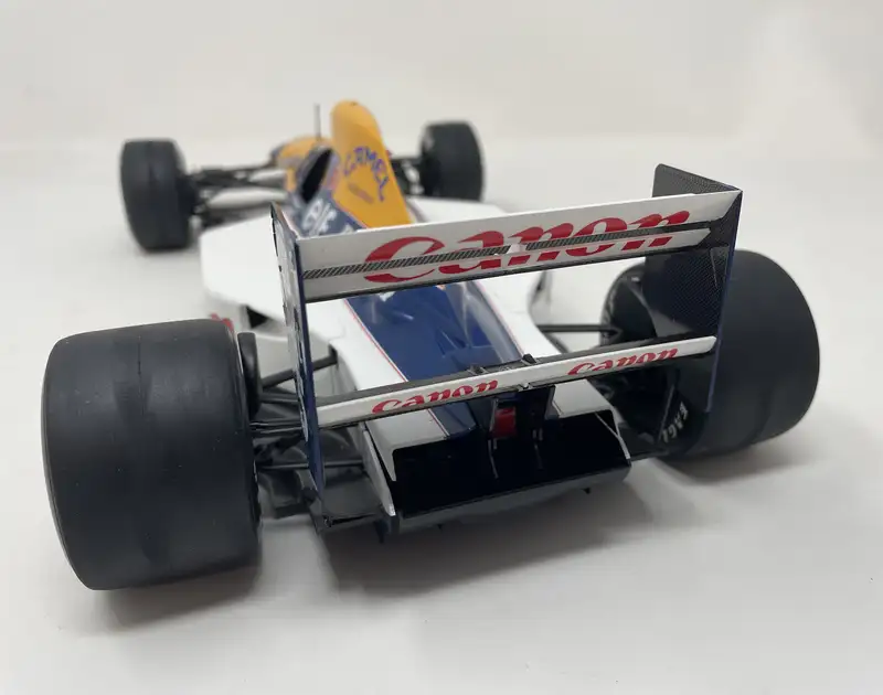 1:12th Scale Williams FW14 Model With a Plaque - Signed By N-For Sale