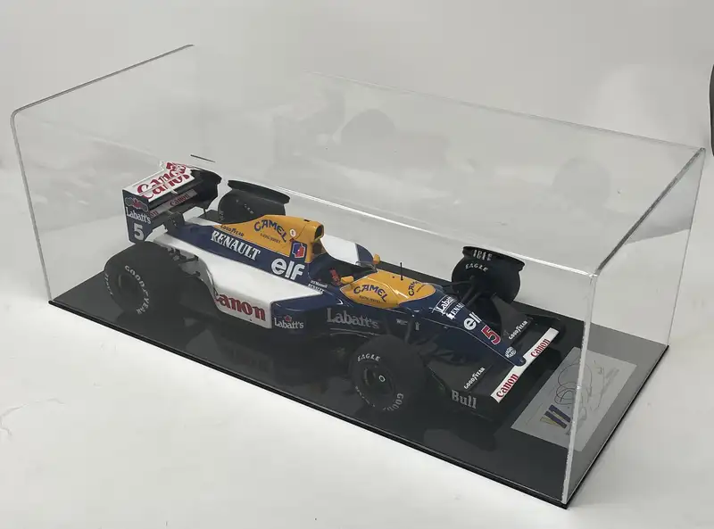 1:12th Scale Williams FW14 Model With a Plaque - Signed By N-For Sale