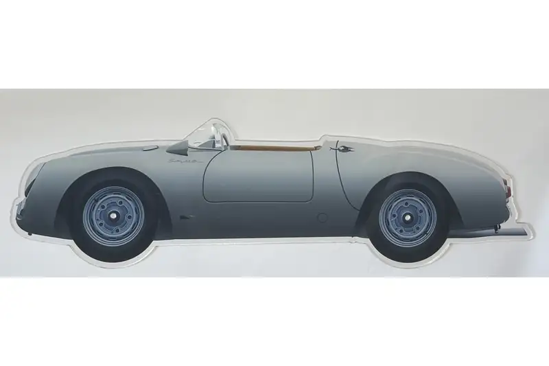 Porsche 550A Spyder Halmo Pespex Sculpture; Number Two of 99-For Sale