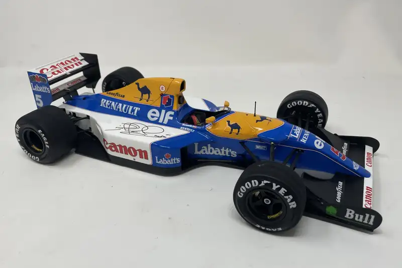 Hand-Built 1:12th Scale Championship-Winning Williams-Honda -For Sale