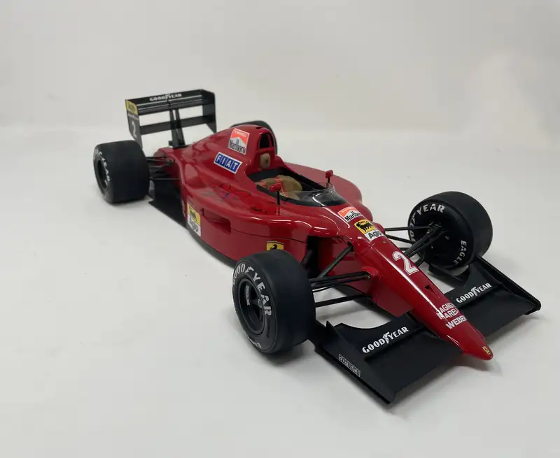 Signed 1:12th Scale Hand-Built Model of Nigel Mansell CBE's -For Sale