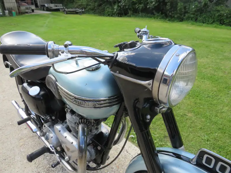 1955 Triumph T100 Tiger 498cc-Sold