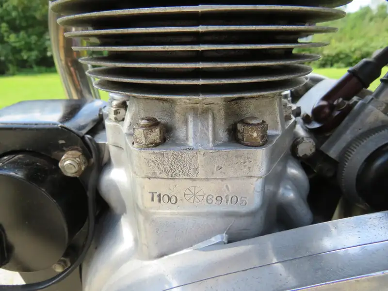 1955 Triumph T100 Tiger 498cc-Sold