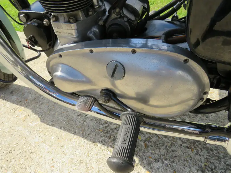 1955 Triumph T100 Tiger 498cc-Sold