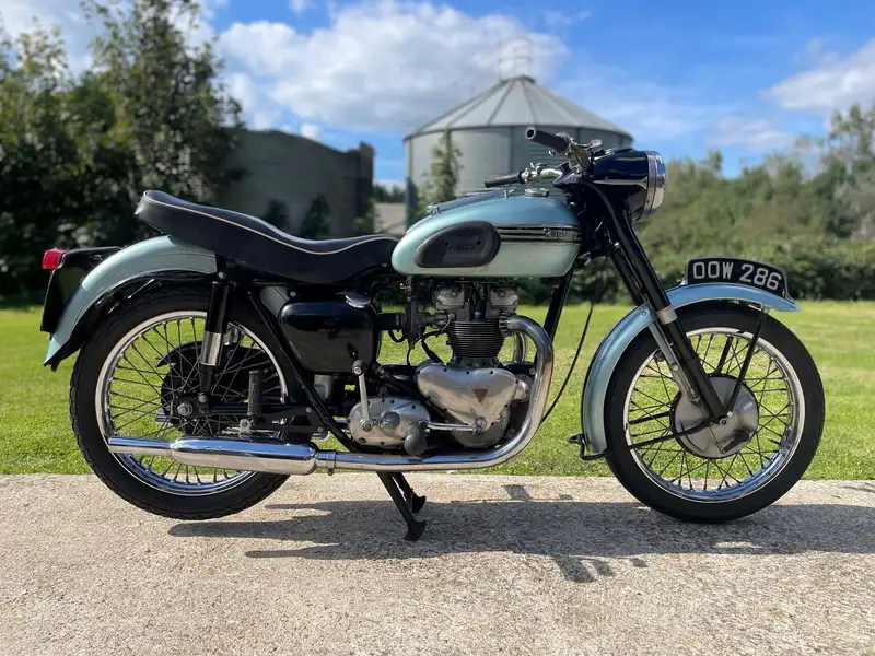 1955 Triumph T100 Tiger 498cc-Sold