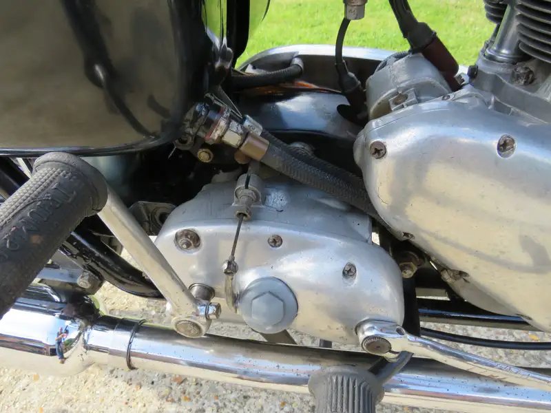 1955 Triumph T100 Tiger 498cc-Sold