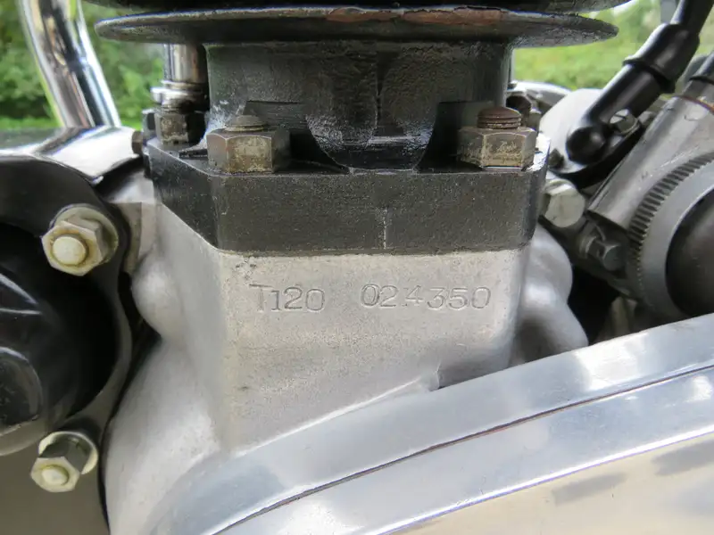 1959 Triumph T120 Boneville 649cc-Sold
