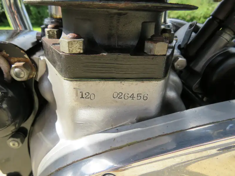 1959 Triumph T120 Bonneville 649cc-Sold