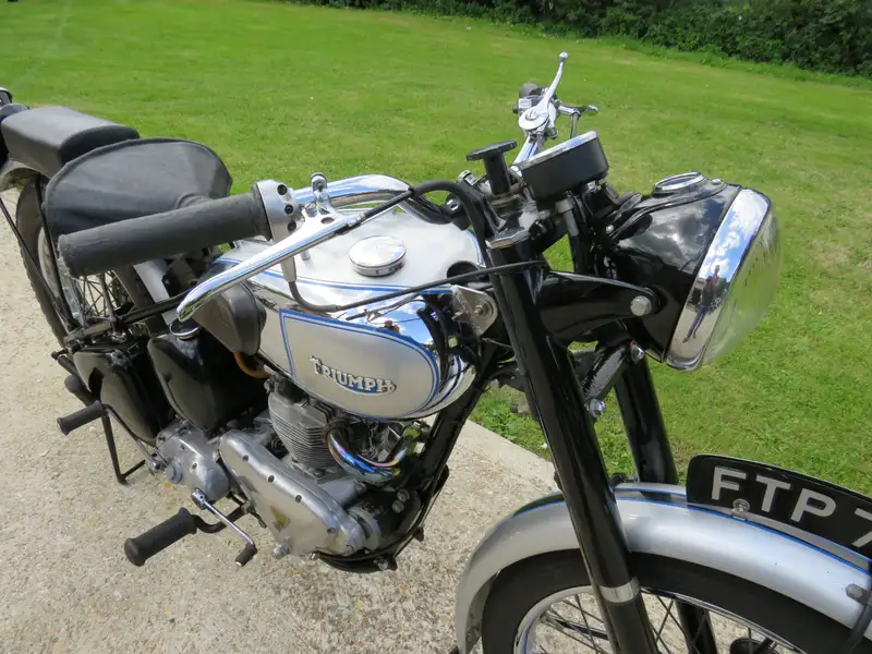 1950 Triumph TR5 Trophy 498cc-Sold
