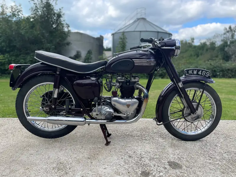 1955 Triumph 5T Speed Twin 498cc-Sold