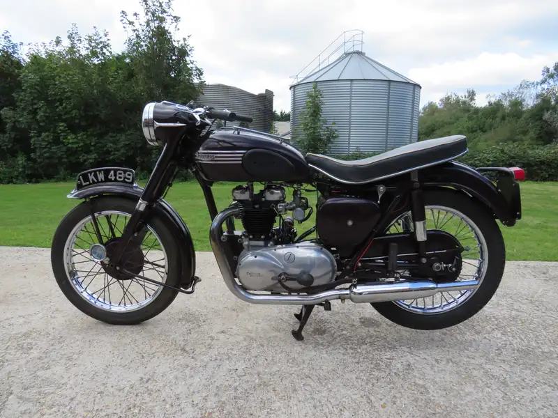 1955 Triumph 5T Speed Twin 498cc-Sold