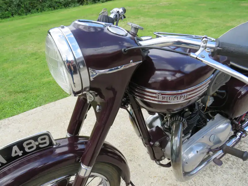 1955 Triumph 5T Speed Twin 498cc-Sold