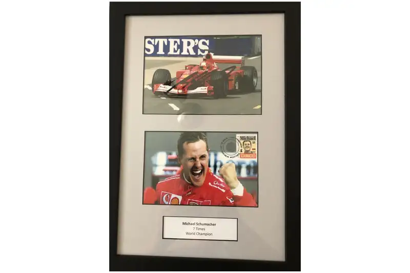 Michael Schumacher Ferrari Autograph Presentation-For Sale