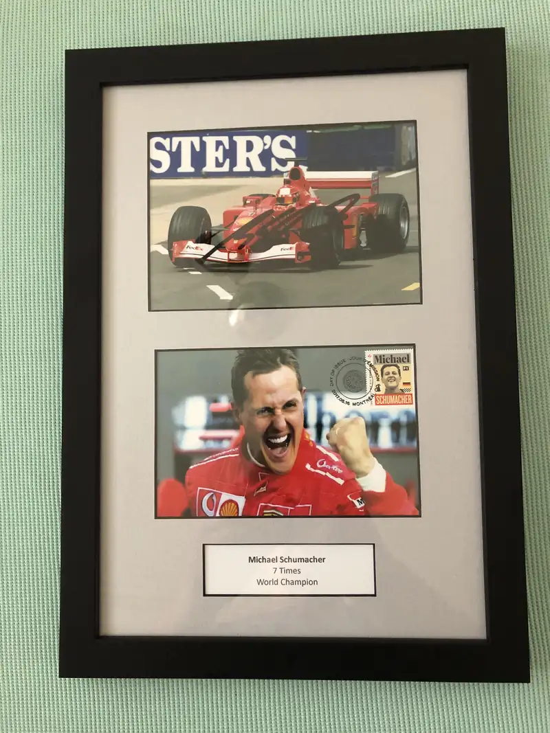 Michael Schumacher Ferrari Autograph Presentation-For Sale