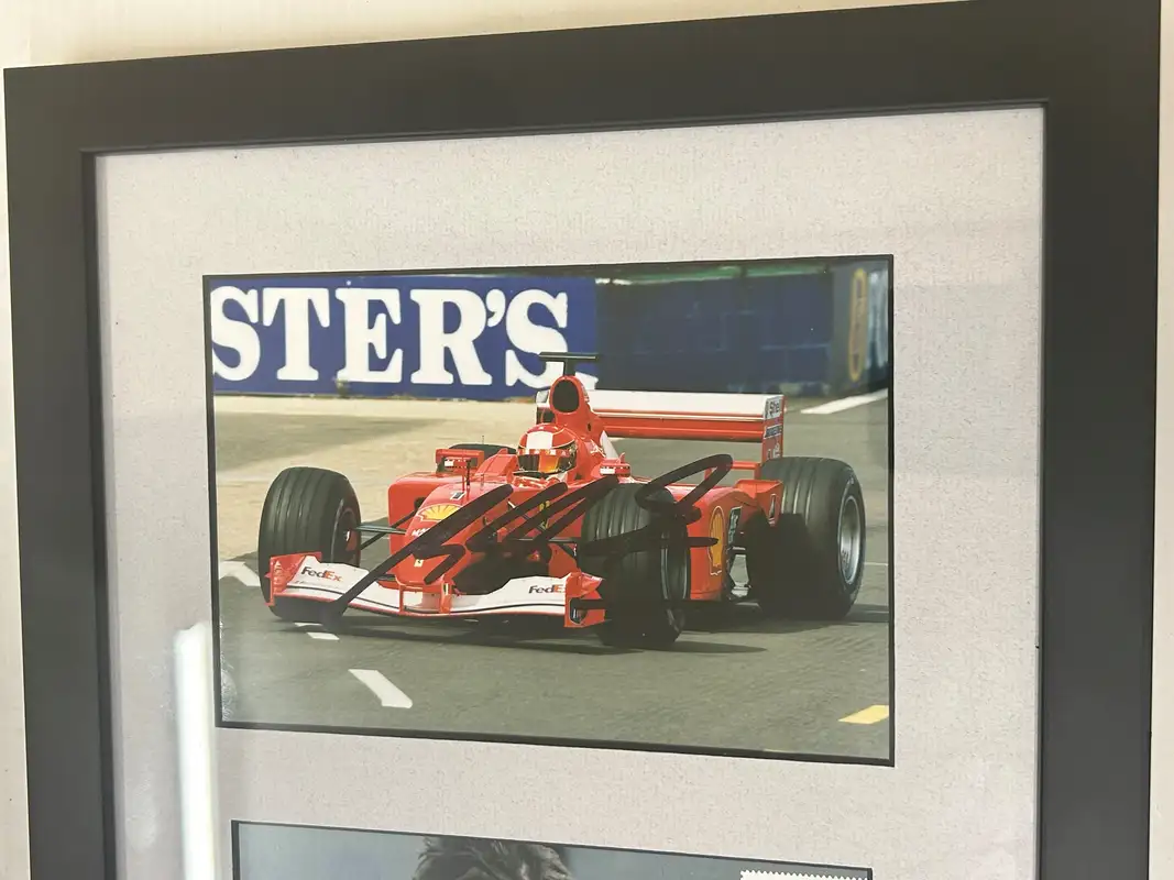 Michael Schumacher Ferrari Autograph Presentation-For Sale