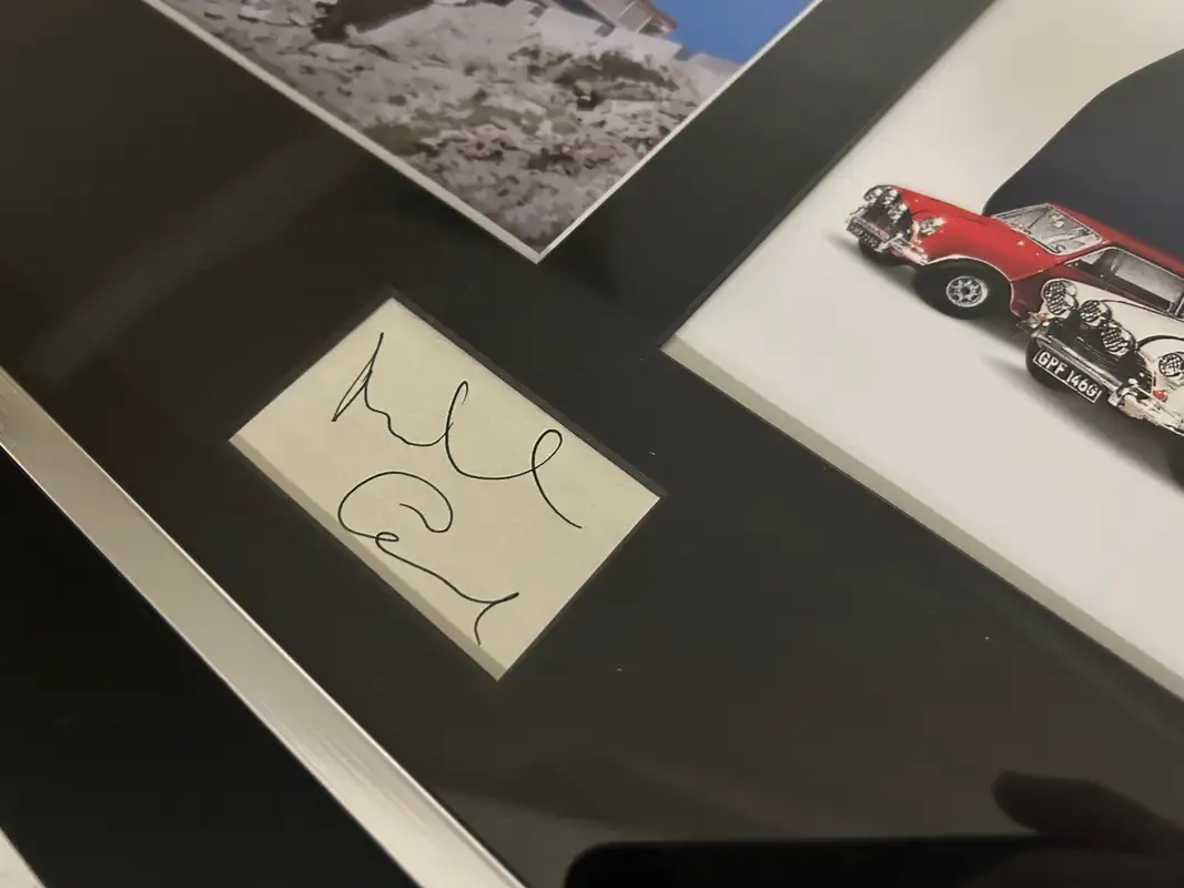 The Italian Job Autograph Presentation-For Sale