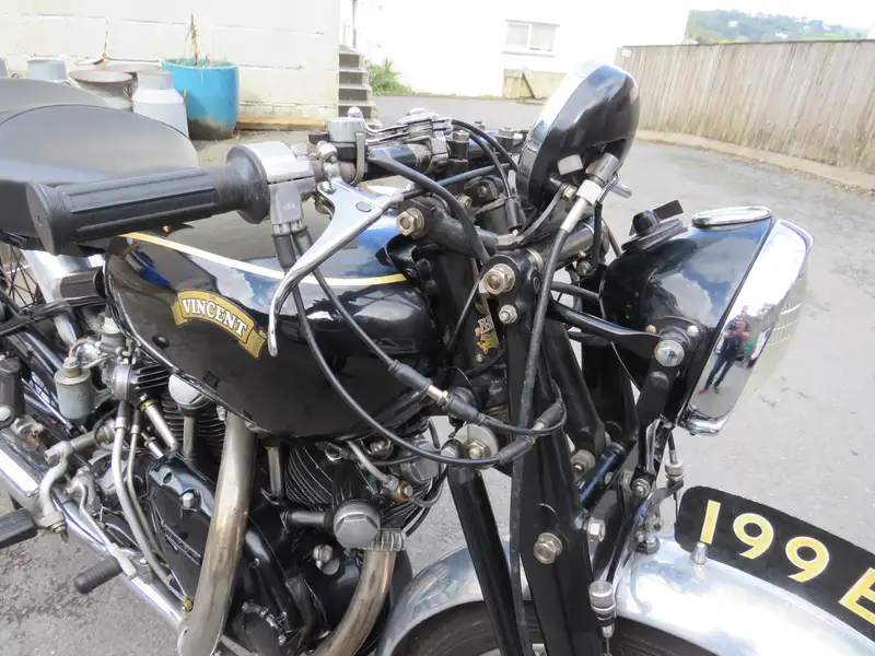 1950 Vincent Series C Black Shadow 998cc-Sold