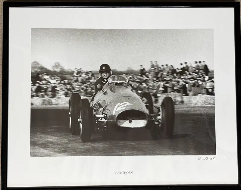 Three Mike Hawthorn Prints-For Sale