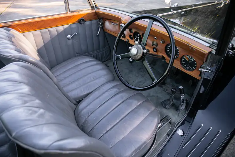 1938 Derby Bentley 4¼-Litre Vanden Plas Drophead Coupé-Sold