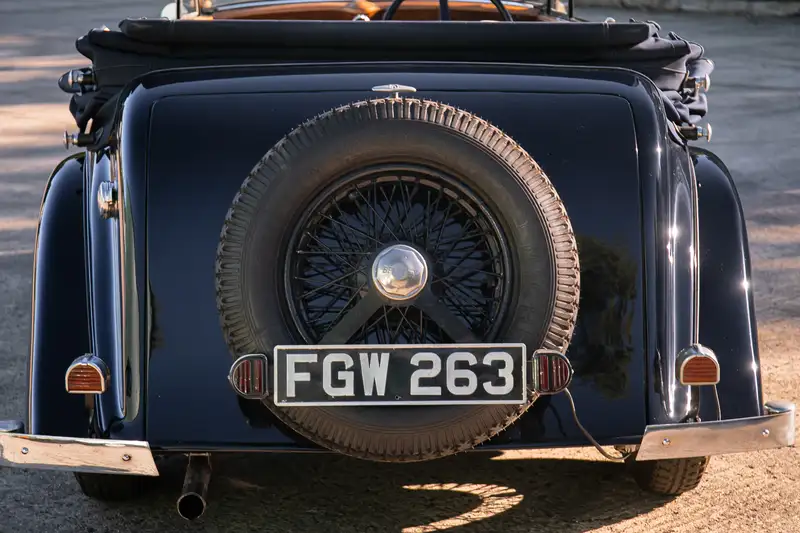 1938 Derby Bentley 4¼-Litre Vanden Plas Drophead Coupé-Sold