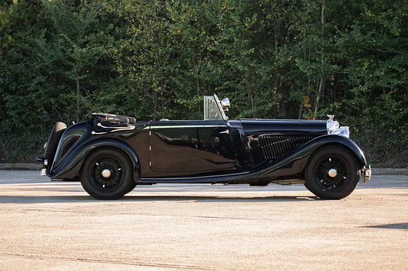1938 Derby Bentley 4¼-Litre Vanden Plas Drophead Coupé-Sold