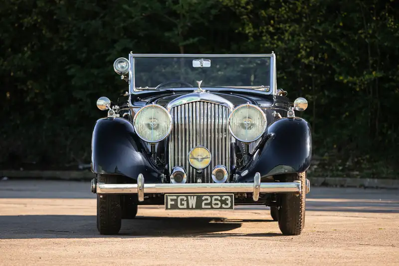 1938 Derby Bentley 4¼-Litre Vanden Plas Drophead Coupé-Sold