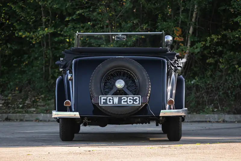 1938 Derby Bentley 4¼-Litre Vanden Plas Drophead Coupé-Sold