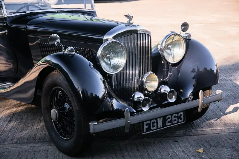 1938 Derby Bentley 4¼-Litre Vanden Plas Drophead Coupé-Sold