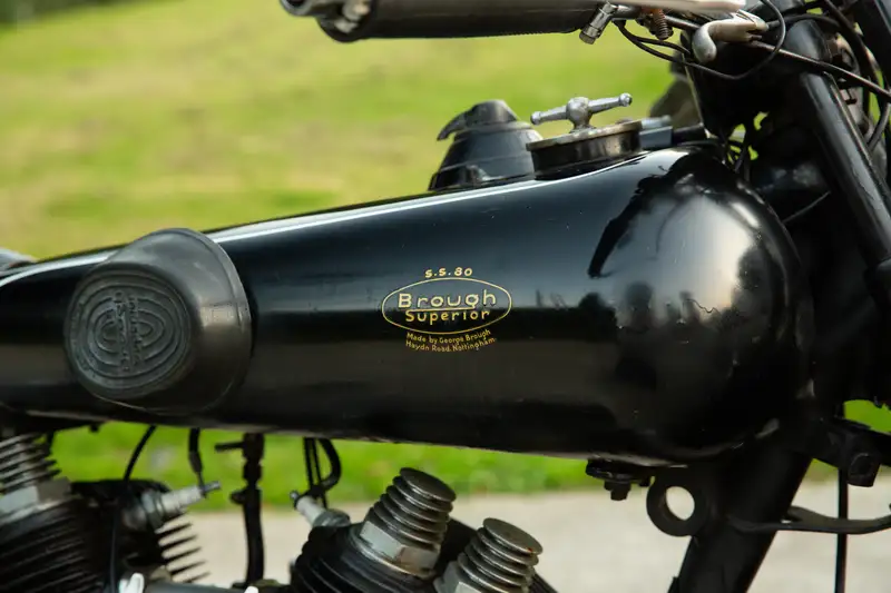 1930 Brough Superior SS80 981cc-For Sale