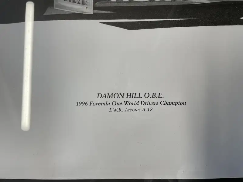 Four Large Damon Hill Limited Edition Prints by Alan Stammer-For Sale