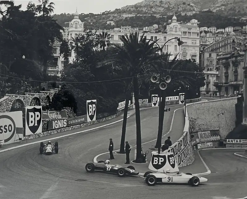 20 Dramatic 1960s Black and White Photographs from Monaco-For Sale