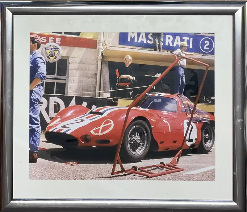 Six Large Motor Racing Photographs from the 1960s and 1970s-For Sale