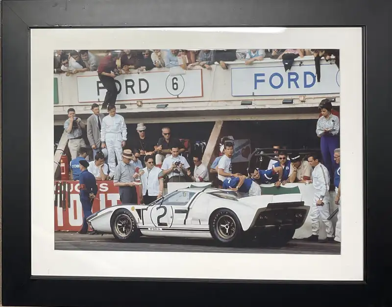 Six Large Motor Racing Photographs from the 1960s and 1970s-For Sale
