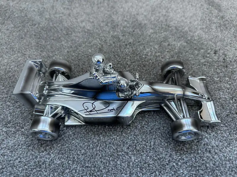 Taxi for Senna Model and Replica Alcantara Race Steering Whe-For Sale