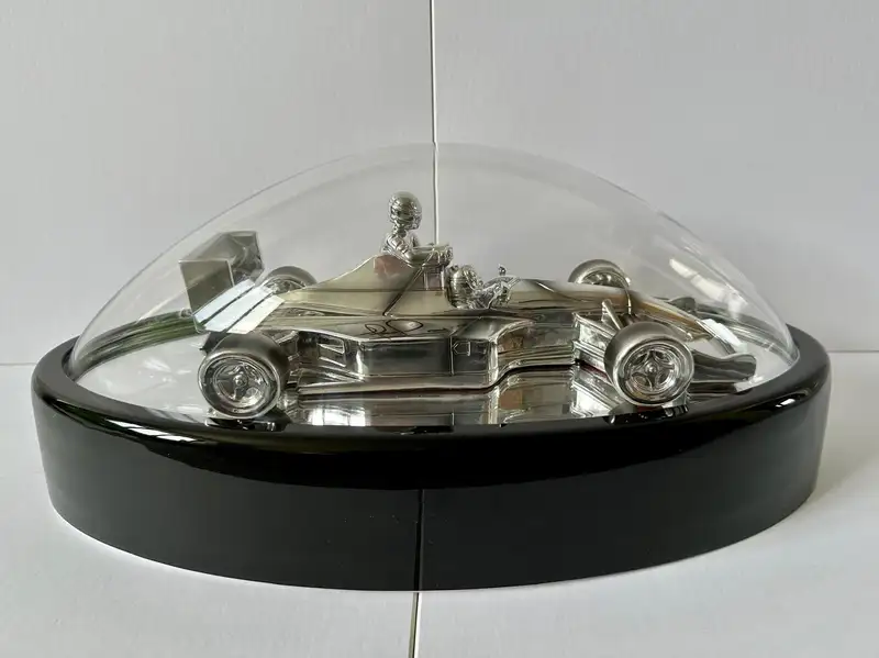 Taxi for Senna Model and Replica Alcantara Race Steering Whe-For Sale