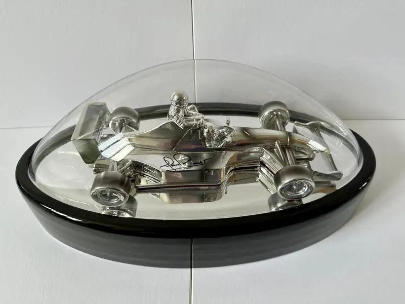 Taxi for Senna Model and Replica Alcantara Race Steering Whe-For Sale