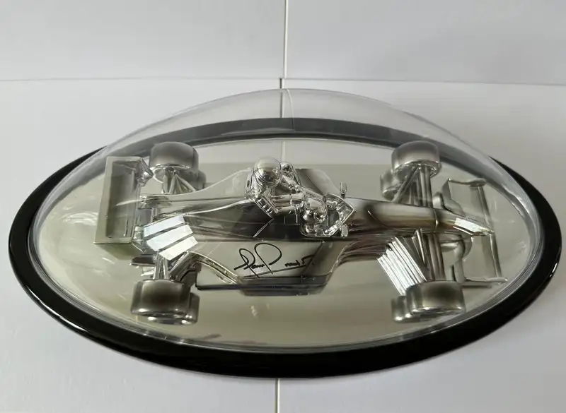 Taxi for Senna Model and Replica Alcantara Race Steering Whe-For Sale
