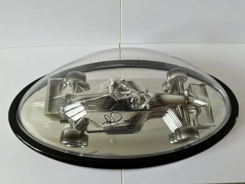 Taxi for Senna Model and Replica Alcantara Race Steering Whe-For Sale