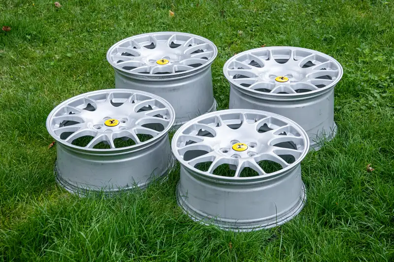 Four Ferrari 360 Challenge Stradale Alloy Wheels-Sold