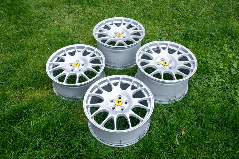 Four Ferrari 360 Challenge Stradale Alloy Wheels-Sold